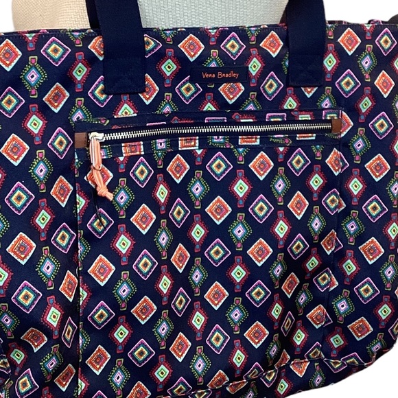 Vera Bradley Expandable Large Tote Bag - Like New - Picture 13 of 14
